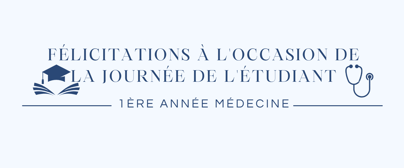 ✨📚Félicitations à l’occasion de la Journée de l’Étudiant 📚✨