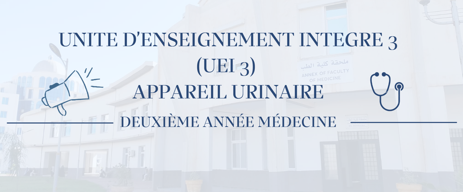 UNITE D’ENSEIGNEMENT INTEGRE 3 (UEI 3) – APPAREIL URINAIRE
