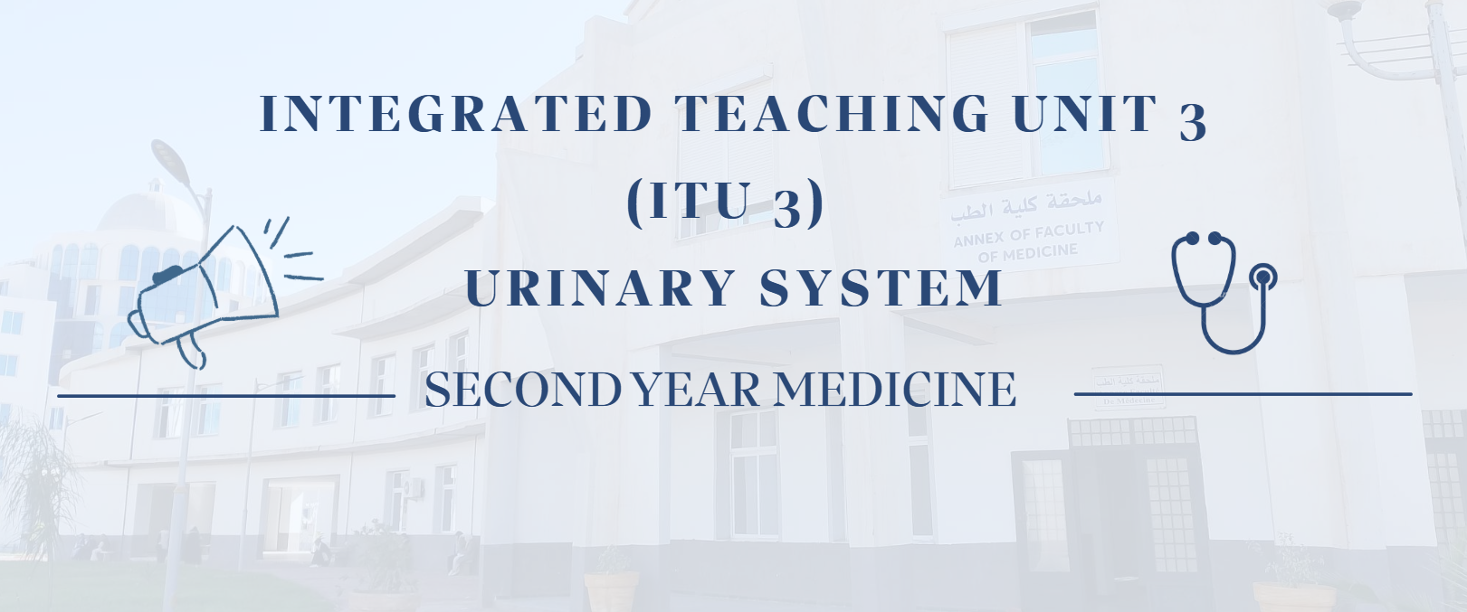 Integrated Teaching Unit 3 (ITU 3) – Urinary System