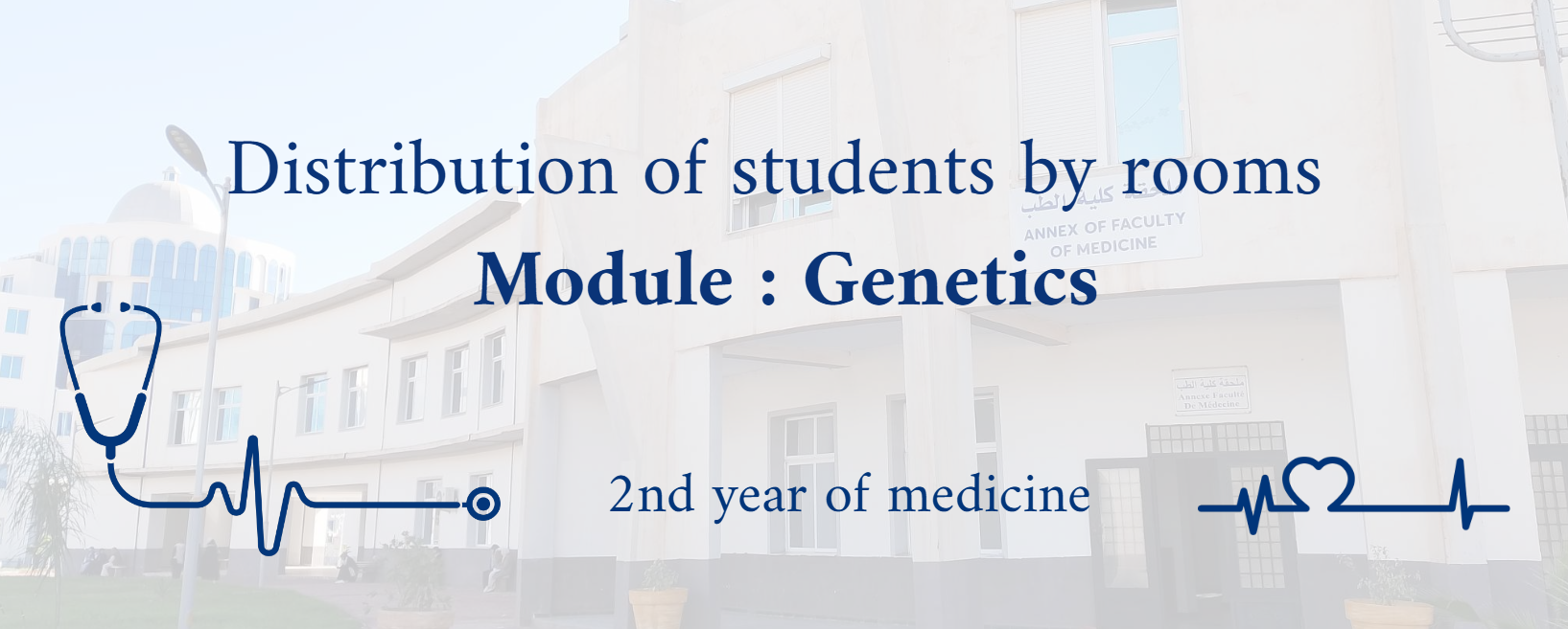 📢 Distribution of Students in Classrooms – Genetics